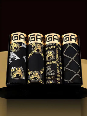 Kit Cuecas Premium de poliéster - 4 Unidades