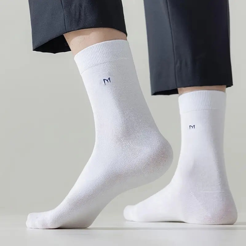 Kit Meias Premium cano alto - 5 pares