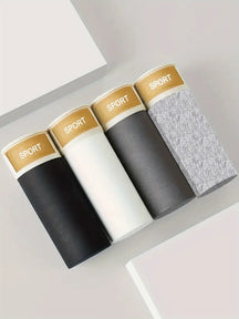 Kit cuecas premium de algodão - 4 UNIDADES