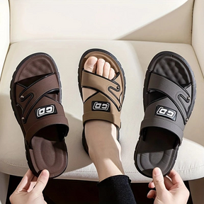 Oferta de lançamento - Sandália De Couro Ortopédica ConfortWay