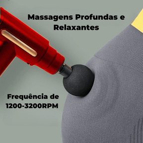 Massageador Elétrico Pró 4 em 1 + Brinde Exclusivo - Center Brasil
